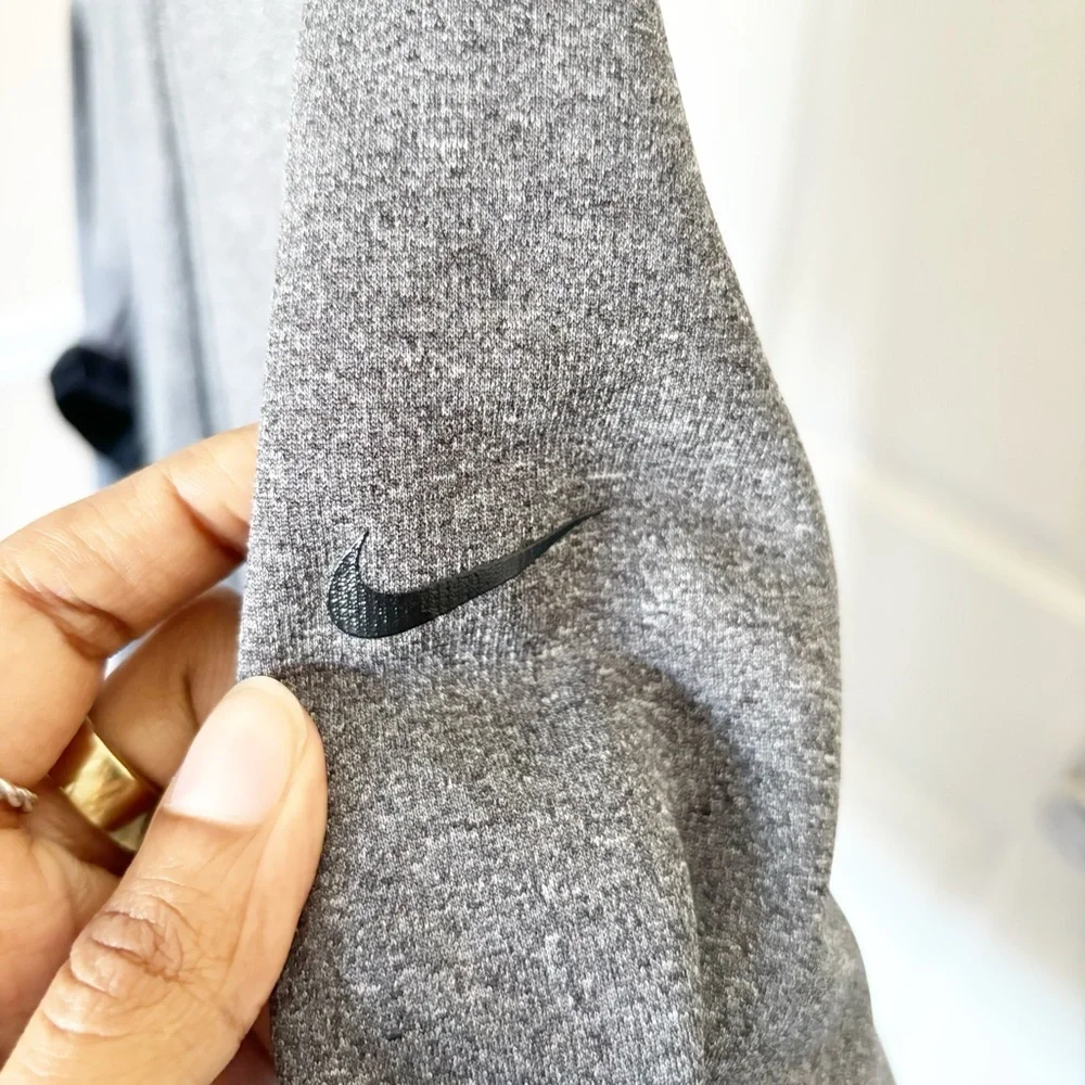 Nike Therma-Fit Grey Zip Front Hoodie Size Small